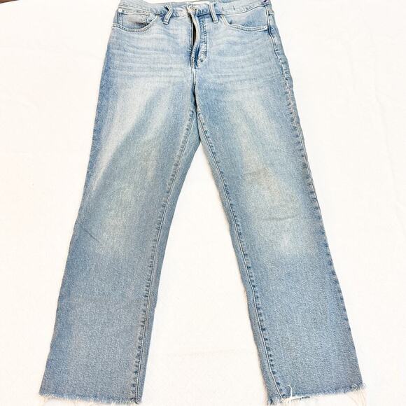 Madewell The Perfect Vintage Jean Light Wash Denim Jeans Size 29 - Picture 2 of 8
